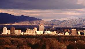 The Albuquerque skyline.