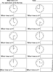 What time is it? #1