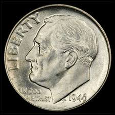 The Roosevelt dime is younger