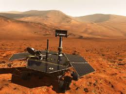 the Mars Rover showing the