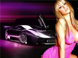 Wallpaper Girls And Cars