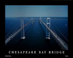 Chesapeake Bay Bridge Print by