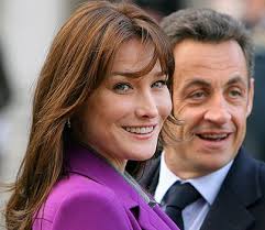 Carla Bruni e Sarkozy