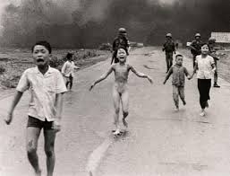 girl running from a napalm