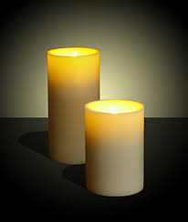 But with this LED candle