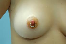 Sexy Nipple Piercing