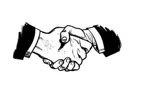 التزاور بين الأصدقاء Handshake