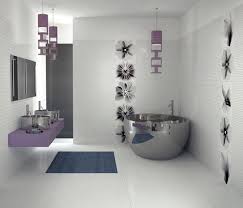 Sweet purple of European Bathroom Design
