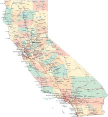 California road map.