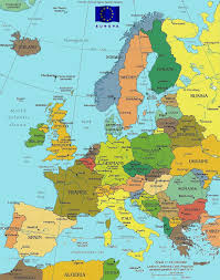 Europe map - map of Europe