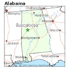 Map Of Tuscaloosa