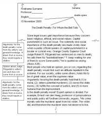 apa format paper example