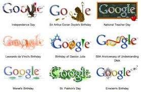 Its the holiday Google doodle