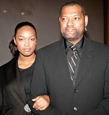 Montana Fishburne and her dad