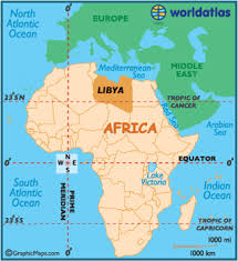 print this Libya Locator Map