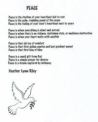 peace poem