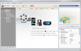 مكتبة برامج مجانية لتعديل وتحويل الميديا Free_video_converter_main_window