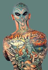 كتالوج الوشم والتتو للصبايا والشباب Alien-tattoo-whole-body