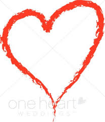 heart outline clipart