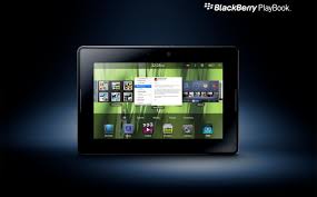 BlackBerry PlayBook Homescreen