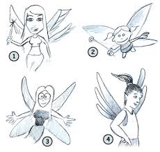 how to draw fairies
