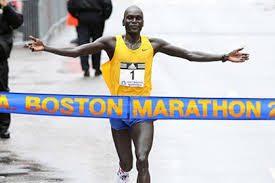 Todays Boston Marathon, run