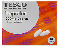 Na obrazku obok: Ibuprofen pod