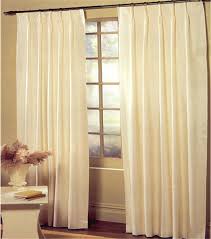 pleated curtains