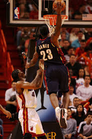 LeBron James #23 of the