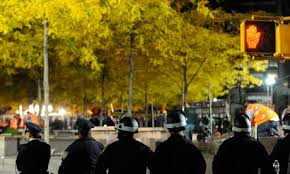 Zuccotti Park. Photograph: Stan Honda/AFP/Getty Images