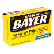 Bayer Aspirin Pain Reliever/