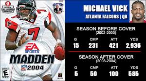 Michael Vick broke his leg.