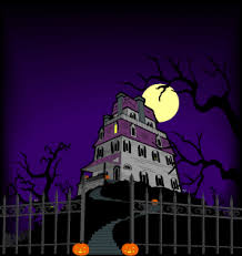 Free Haunted Houses Clipart