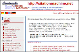 Son of Citation Machine