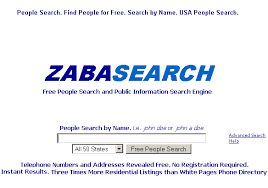 May 22, 2010 � Zabasearch is a
