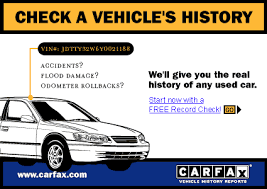 carfax, used car history,