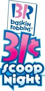 31 Cents Scoop Baskin Robbins