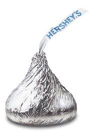 Ate a ton of Hersheys Kisses
