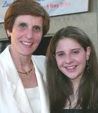 Irene Rosenfeld and daughter,