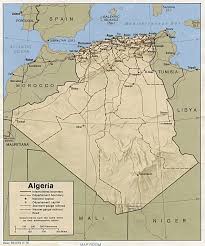 Country Map of Algeria