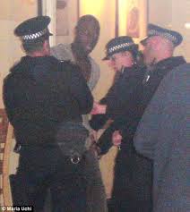 Arrest: Police surround King
