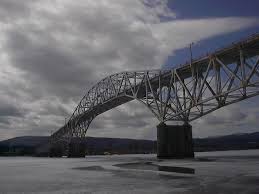 The Champlain Bridge opened in