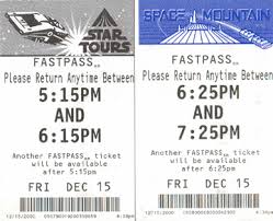 the Fastpass could admit