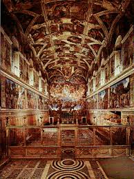 the Sistine Chapel has