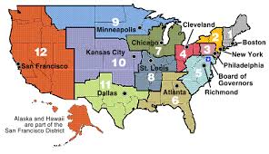FRB: Federal Reserve Districts