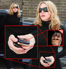Madonna Gets an iPhone,