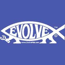 Evolve Fish Sticker