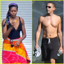 Barack Obama is Shirtless