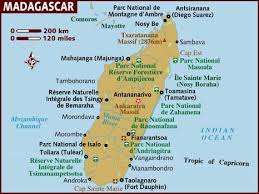 Map of Madagascar