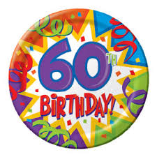 60th birthday greetings